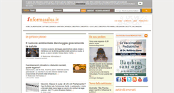 Desktop Screenshot of informasalus.it